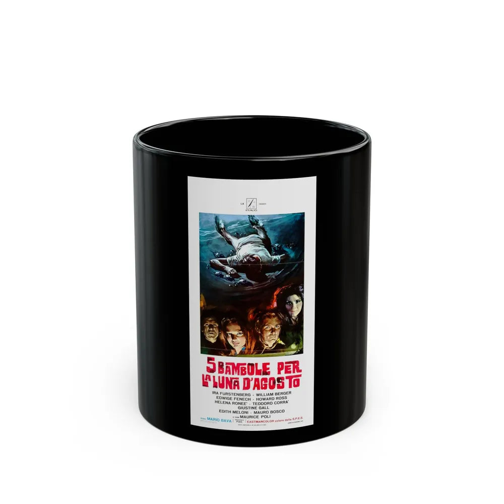 5 DOLLS FOR AN AUGUST MOON (2) 1970 Movie Poster - Black Coffee Mug-11oz-Go Mug Yourself