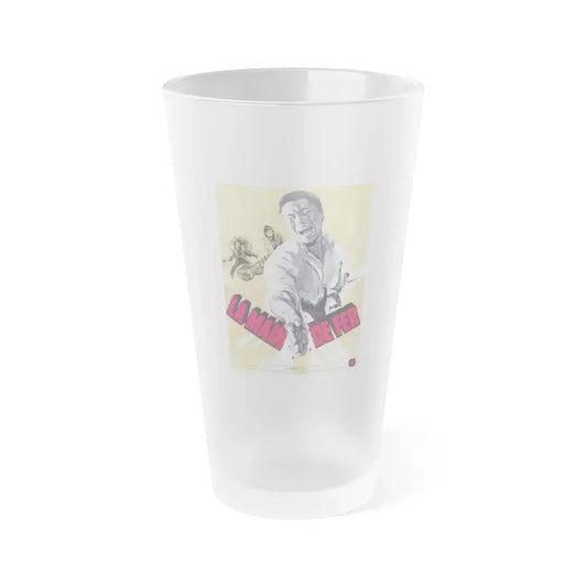 5 FINGERS OF DEATH (FRENCH) 1972 Movie Poster - Frosted Pint Glass 16oz Default Title - Go Mug Yourself