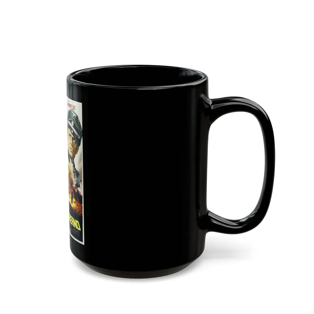 5 FOR HELL 1969 Movie Poster - Black Coffee Mug-Go Mug Yourself