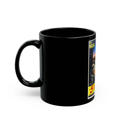 5 FOR REVENGE 1966 Movie Poster - Black Coffee Mug-Go Mug Yourself