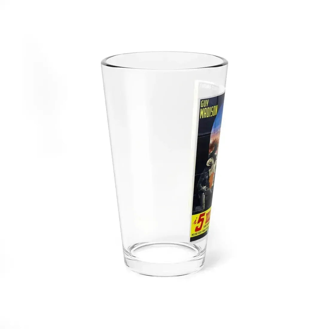 5 FOR REVENGE 1966 Movie Poster - Pint Glass 16oz - Go Mug Yourself
