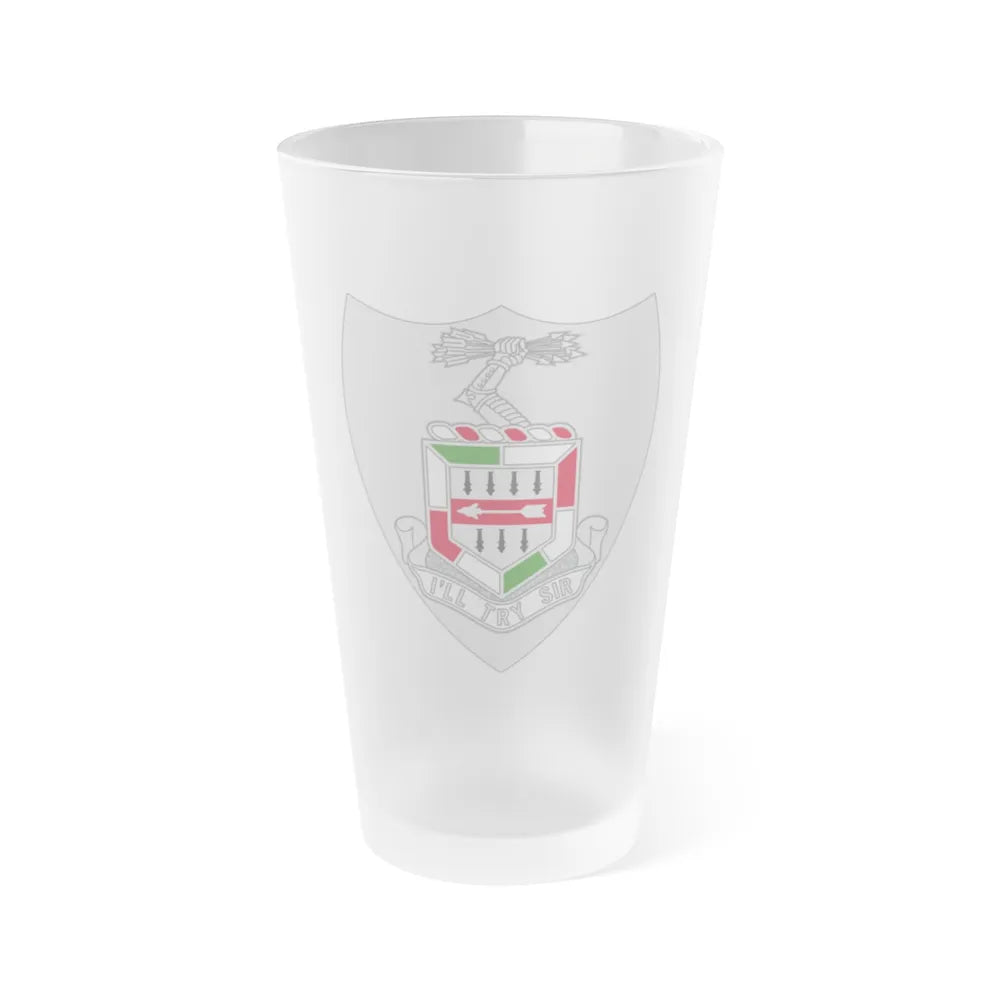 5 Infantry Regiment (U.S. Army) Frosted Pint Glass 16oz-Go Mug Yourself