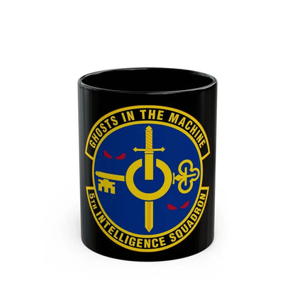 5 Intelligence Squadron ACC (U.S. Air Force) Black Coffee Mug 11oz - Go Mug Yourself