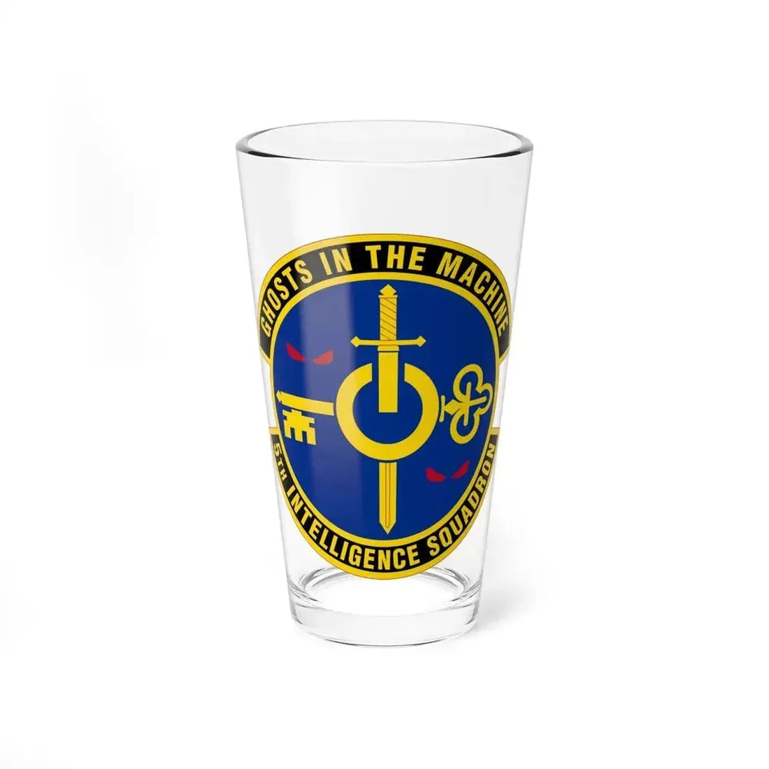 5 Intelligence Squadron ACC (U.S. Air Force) Pint Glass 16oz 16oz - Go Mug Yourself