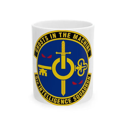 5 Intelligence Squadron ACC (U.S. Air Force) White Coffee Mug 11oz - Go Mug Yourself