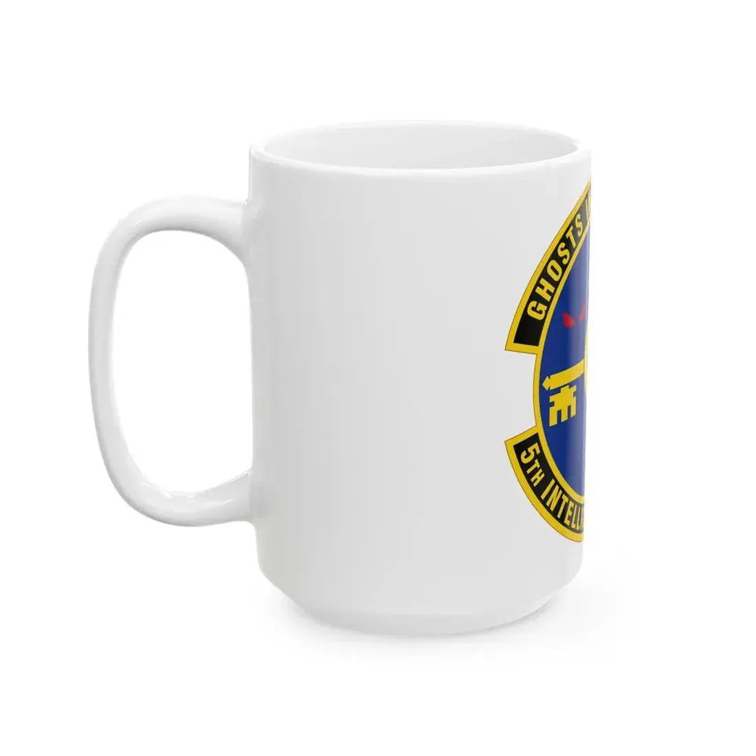 5 Intelligence Squadron ACC (U.S. Air Force) White Coffee Mug - Go Mug Yourself