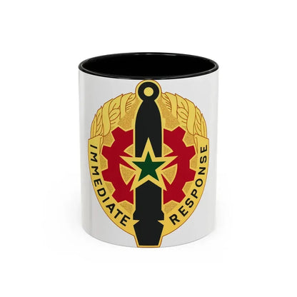 5 Maintenance Battalion (U.S. Army) Accent Coffee Mug 11oz Black - Go Mug Yourself