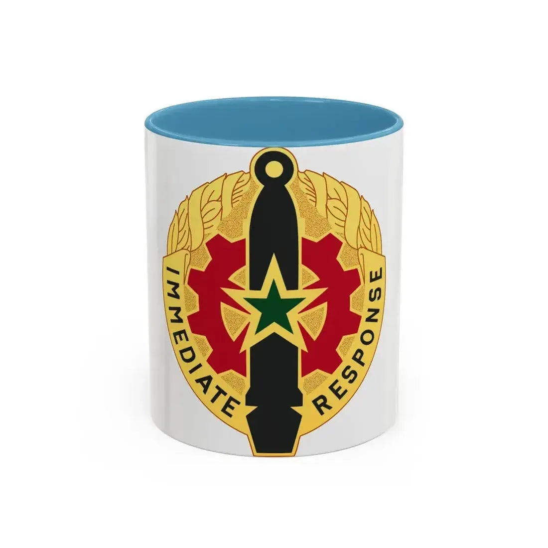 5 Maintenance Battalion (U.S. Army) Accent Coffee Mug 11oz Light Blue - Go Mug Yourself