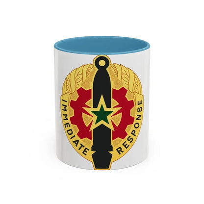 5 Maintenance Battalion (U.S. Army) Accent Coffee Mug 11oz Light Blue - Go Mug Yourself