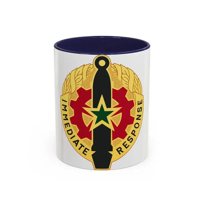 5 Maintenance Battalion (U.S. Army) Accent Coffee Mug 11oz Navy - Go Mug Yourself