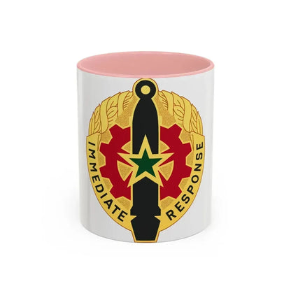 5 Maintenance Battalion (U.S. Army) Accent Coffee Mug 11oz Pink - Go Mug Yourself
