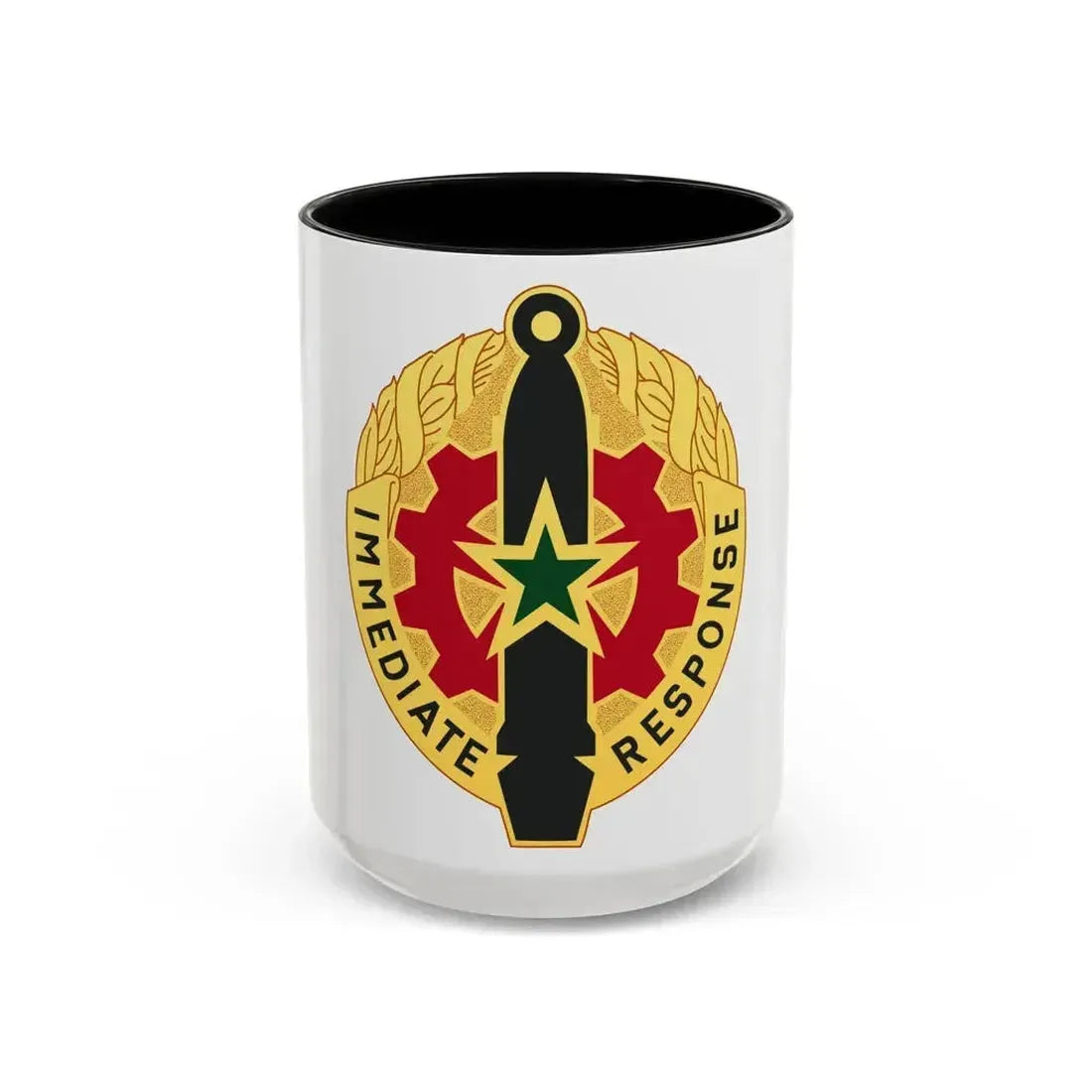 5 Maintenance Battalion (U.S. Army) Accent Coffee Mug 15oz Black - Go Mug Yourself
