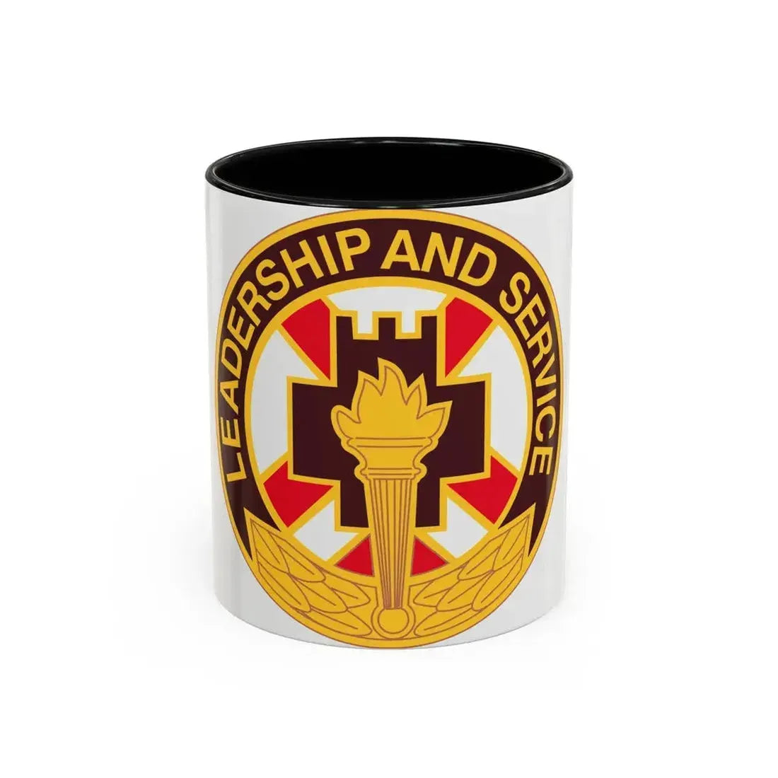 5 Medical Brigade (U.S. Army) Accent Coffee Mug 11oz Black - Go Mug Yourself