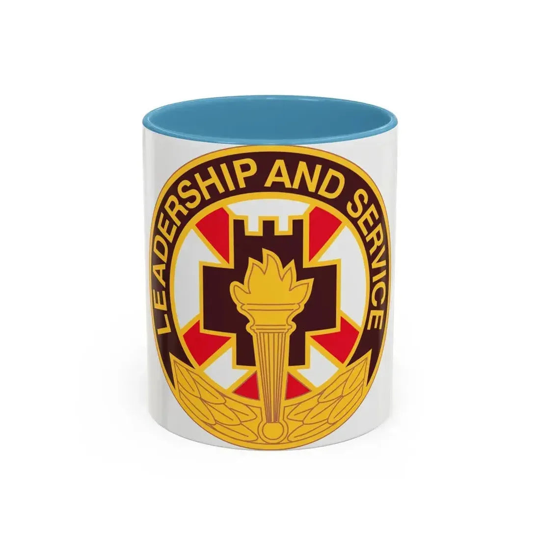 5 Medical Brigade (U.S. Army) Accent Coffee Mug 11oz Light Blue - Go Mug Yourself