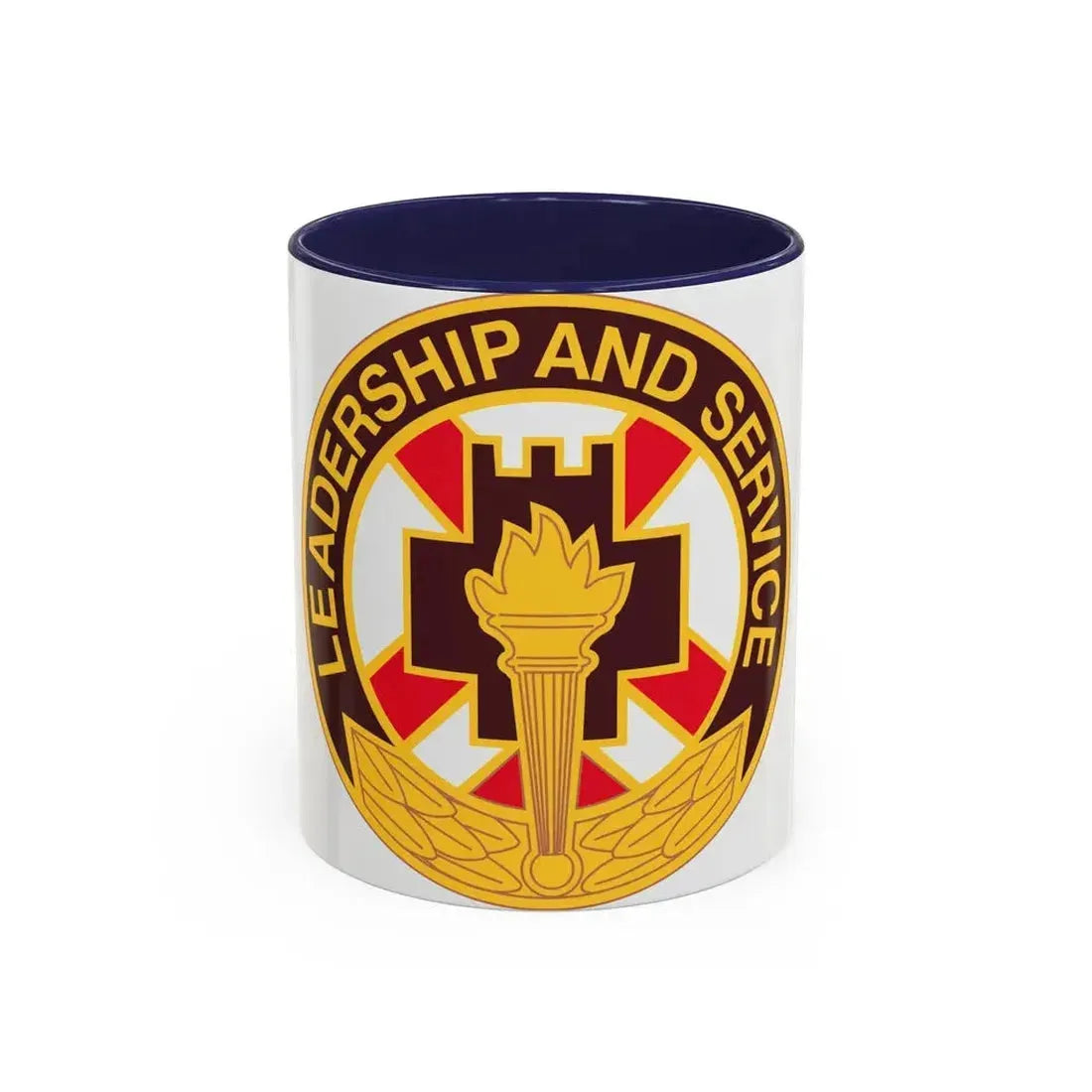5 Medical Brigade (U.S. Army) Accent Coffee Mug 11oz Navy - Go Mug Yourself