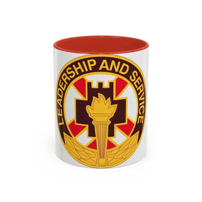 5 Medical Brigade (U.S. Army) Accent Coffee Mug 11oz Red - Go Mug Yourself