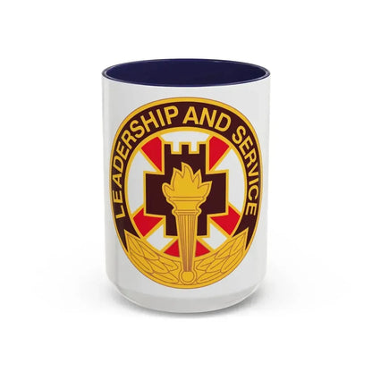 5 Medical Brigade (U.S. Army) Accent Coffee Mug 15oz Navy - Go Mug Yourself