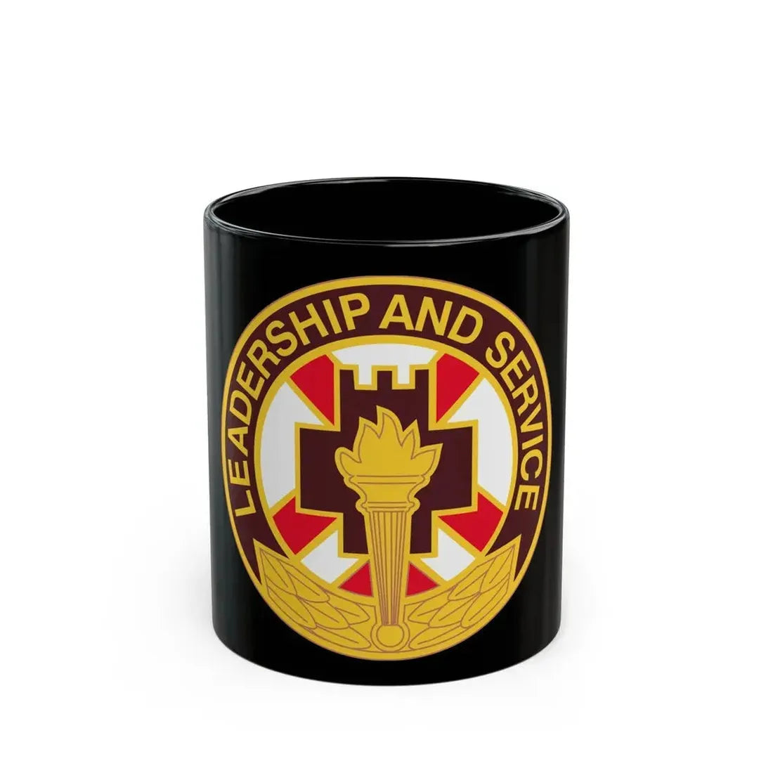 5 Medical Brigade (U.S. Army) Black Coffee Mug 11oz - Go Mug Yourself