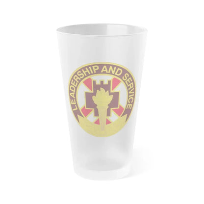 5 Medical Brigade (U.S. Army) Frosted Pint Glass 16oz Default Title - Go Mug Yourself