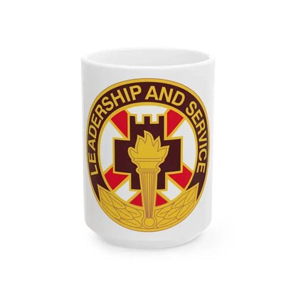 5 Medical Brigade (U.S. Army) White Coffee Mug 15oz - Go Mug Yourself