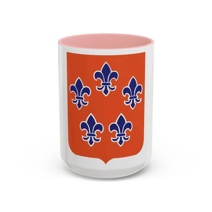 5 Signal Battalion 2 (U.S. Army) Accent Coffee Mug 15oz Pink - Go Mug Yourself