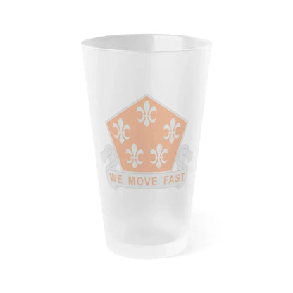 5 Signal Battalion (U.S. Army) Frosted Pint Glass 16oz Default Title - Go Mug Yourself
