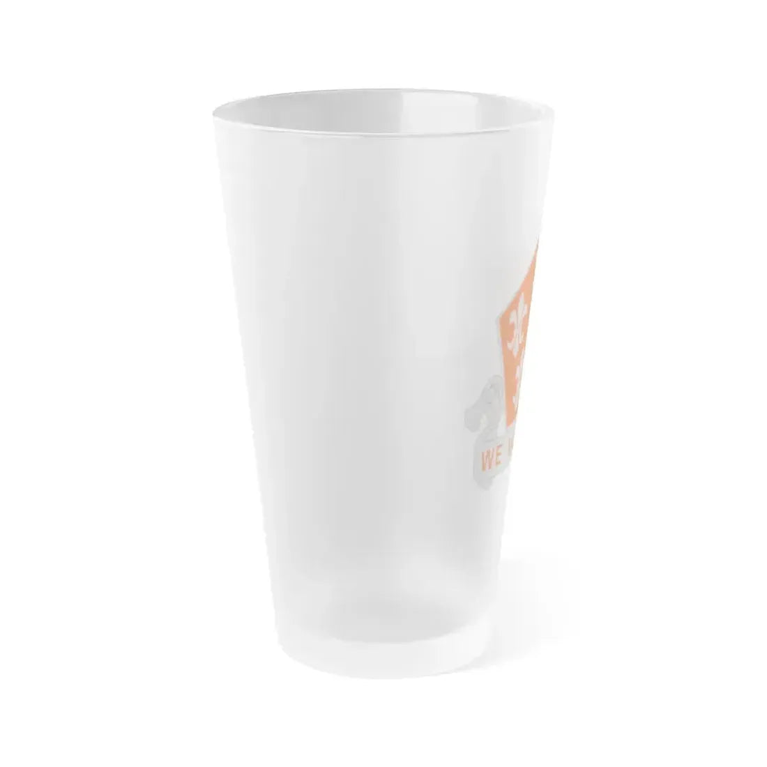 5 Signal Battalion (U.S. Army) Frosted Pint Glass 16oz - Go Mug Yourself