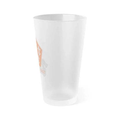 5 Signal Battalion (U.S. Army) Frosted Pint Glass 16oz - Go Mug Yourself