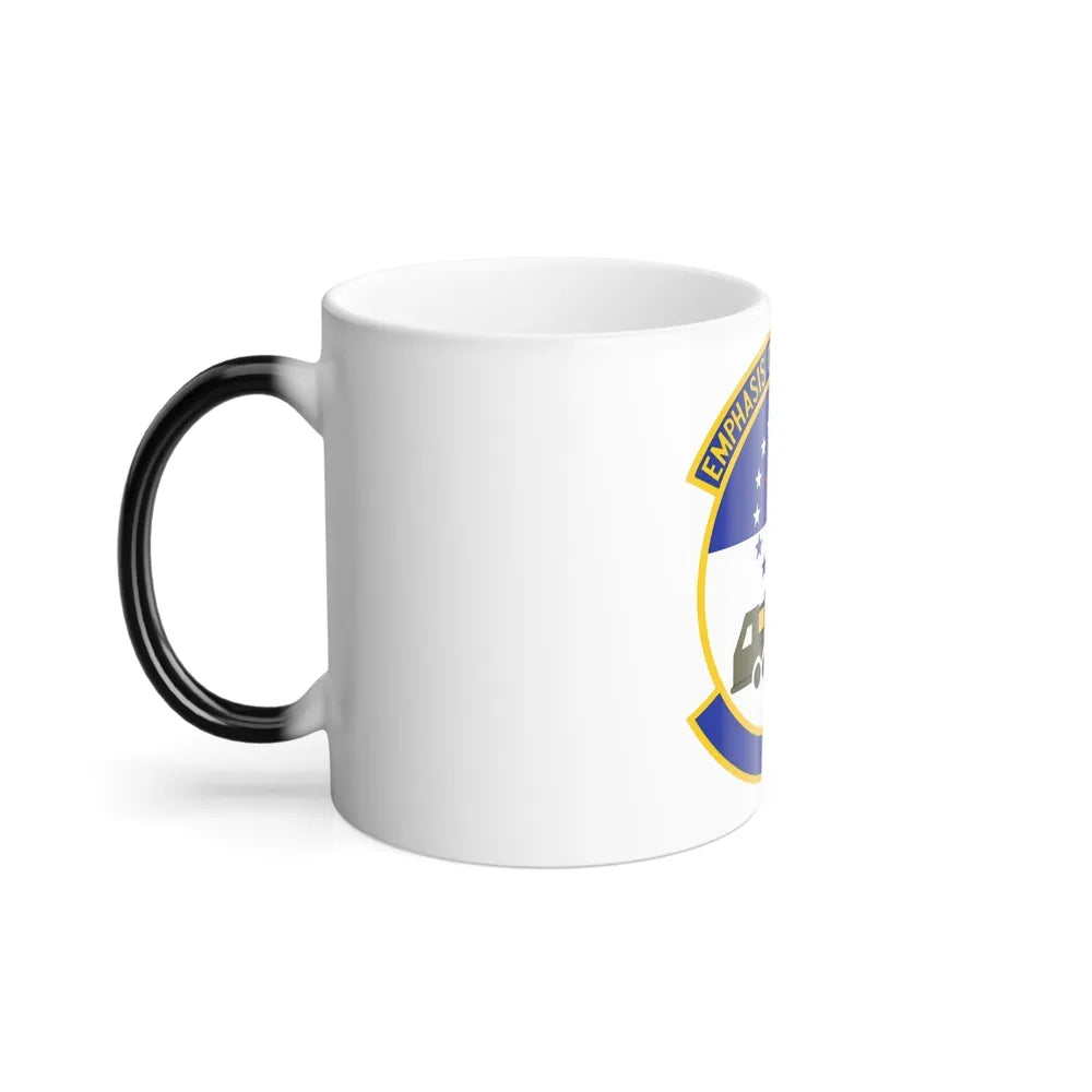 50 Aerial Port Squadron AFRC (U.S. Air Force) Color Changing Coffee Mug-Go Mug Yourself