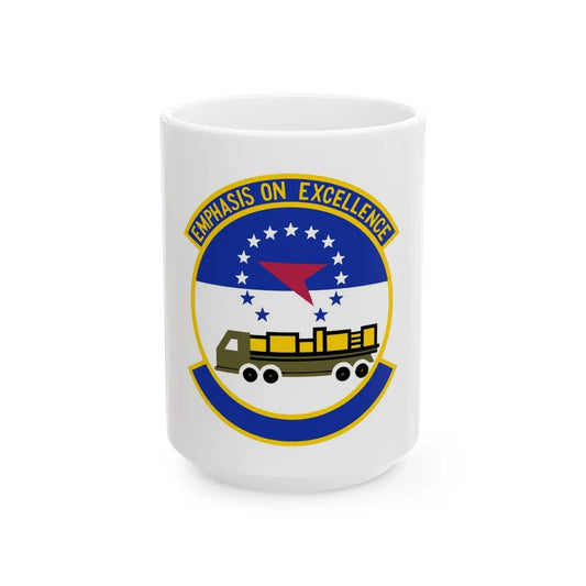 50 Aerial Port Squadron AFRC (U.S. Air Force) White Coffee Mug-15oz-Go Mug Yourself