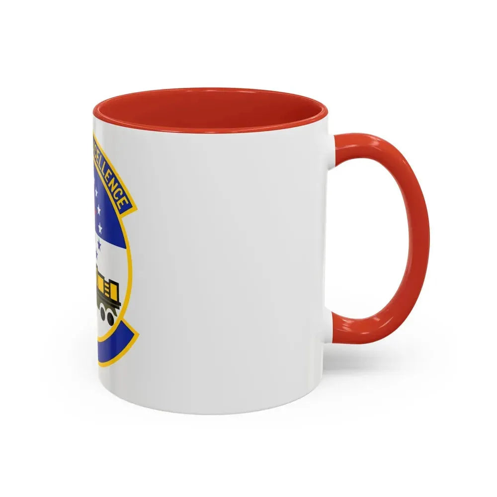 50 Aerial Port Squadron AFRC (U.S. Air Force) Accent Coffee Mug - Go Mug Yourself