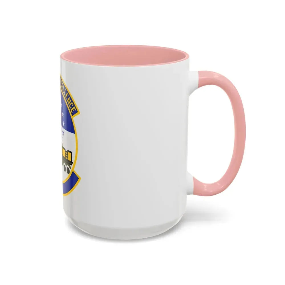 50 Aerial Port Squadron AFRC (U.S. Air Force) Accent Coffee Mug - Go Mug Yourself