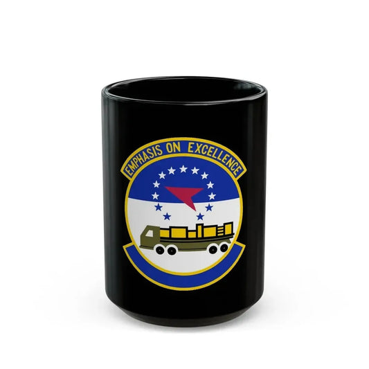 50 Aerial Port Squadron AFRC (U.S. Air Force) Black Coffee Mug 15oz - Go Mug Yourself