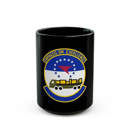 50 Aerial Port Squadron AFRC (U.S. Air Force) Black Coffee Mug - Go Mug Yourself