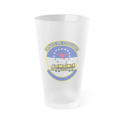 50 Aerial Port Squadron AFRC (U.S. Air Force) Frosted Pint Glass 16oz 16oz Frosted - Go Mug Yourself