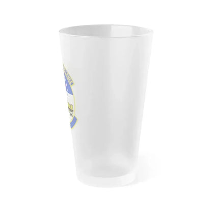 50 Aerial Port Squadron AFRC (U.S. Air Force) Frosted Pint Glass 16oz - Go Mug Yourself