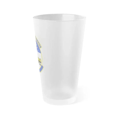 50 Aerial Port Squadron AFRC (U.S. Air Force) Frosted Pint Glass 16oz - Go Mug Yourself