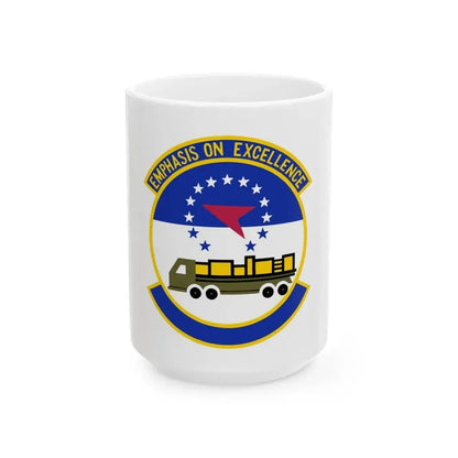 50 Aerial Port Squadron AFRC (U.S. Air Force) White Coffee Mug 15oz - Go Mug Yourself