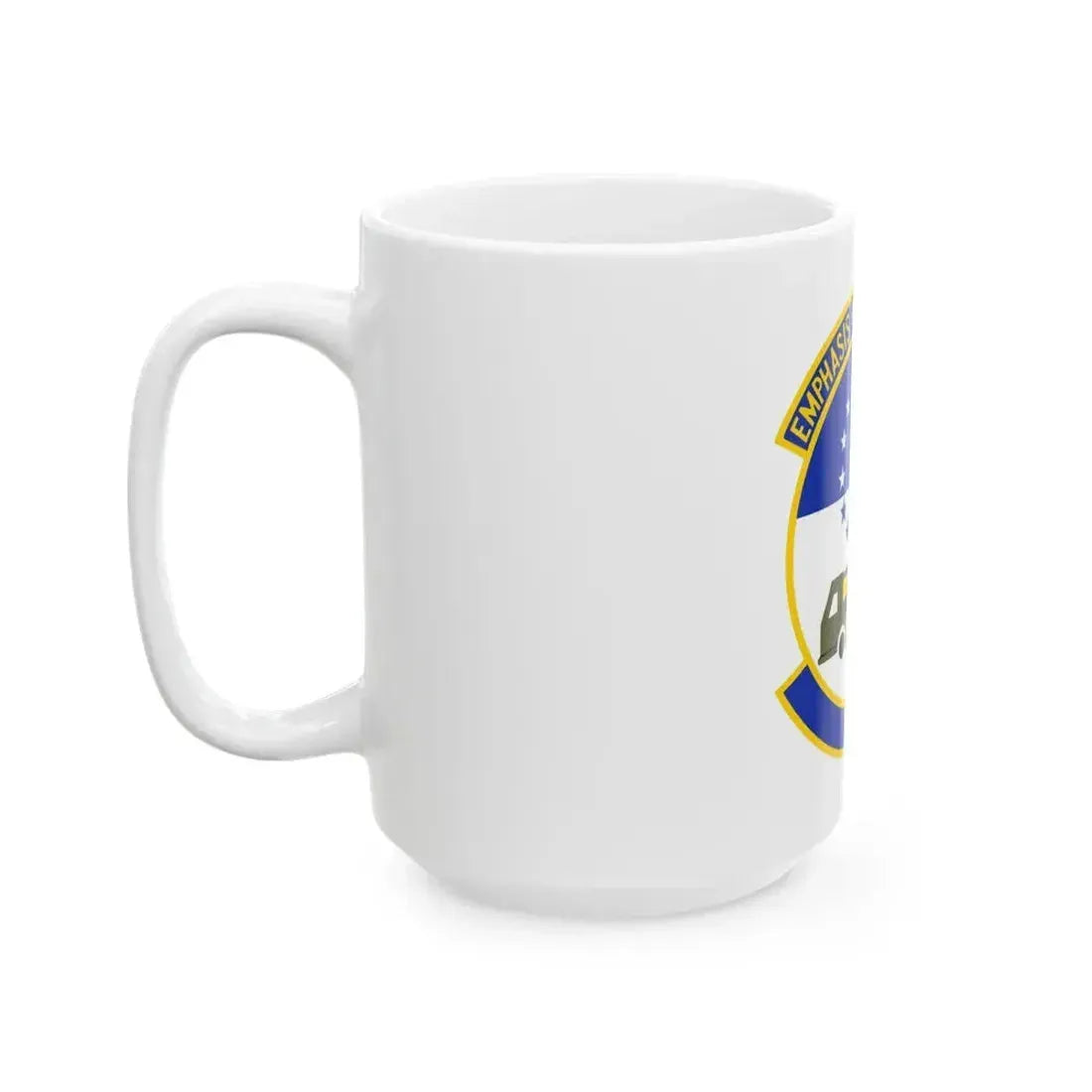 50 Aerial Port Squadron AFRC (U.S. Air Force) White Coffee Mug - Go Mug Yourself