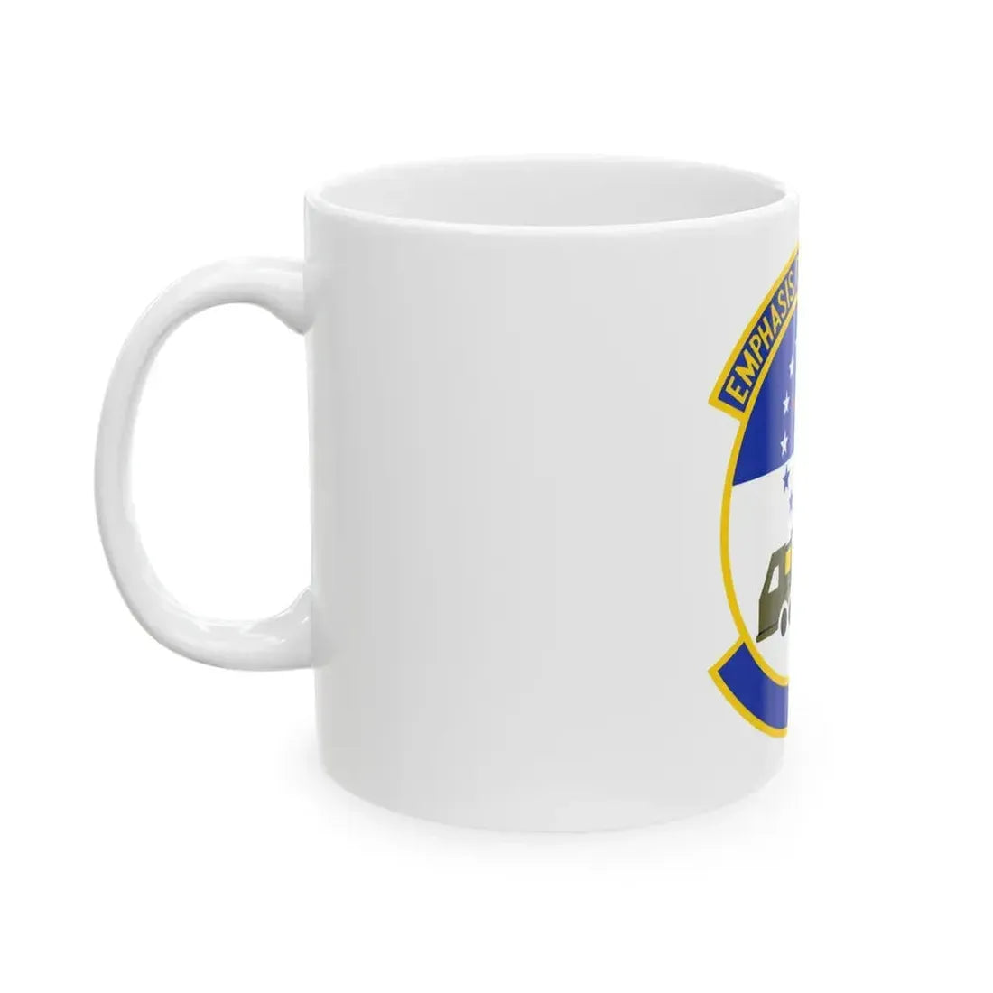 50 Aerial Port Squadron AFRC (U.S. Air Force) White Coffee Mug - Go Mug Yourself