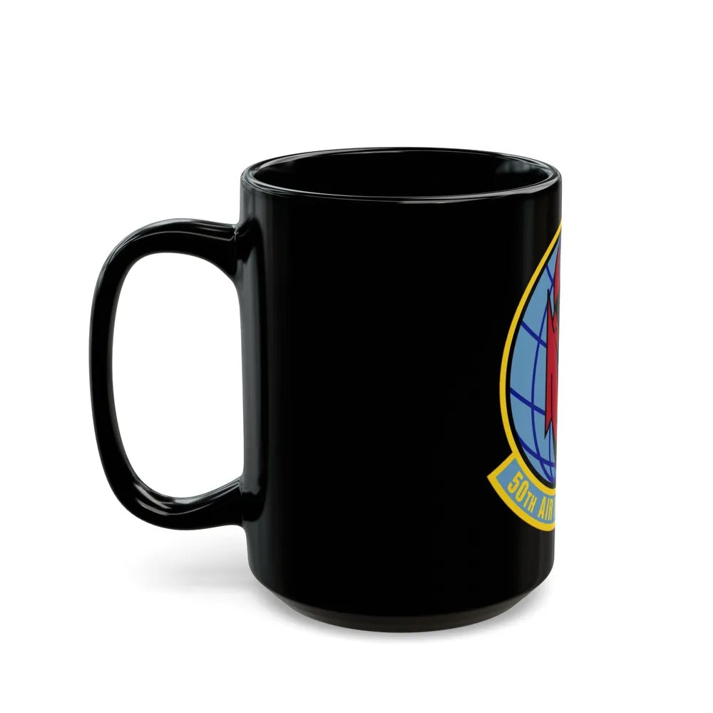 50 Air Refueling Squadron AMC (U.S. Air Force) Black Coffee Mug-Go Mug Yourself