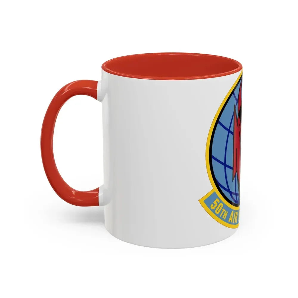50 Air Refueling Squadron AMC (U.S. Air Force) Accent Coffee Mug - Go Mug Yourself