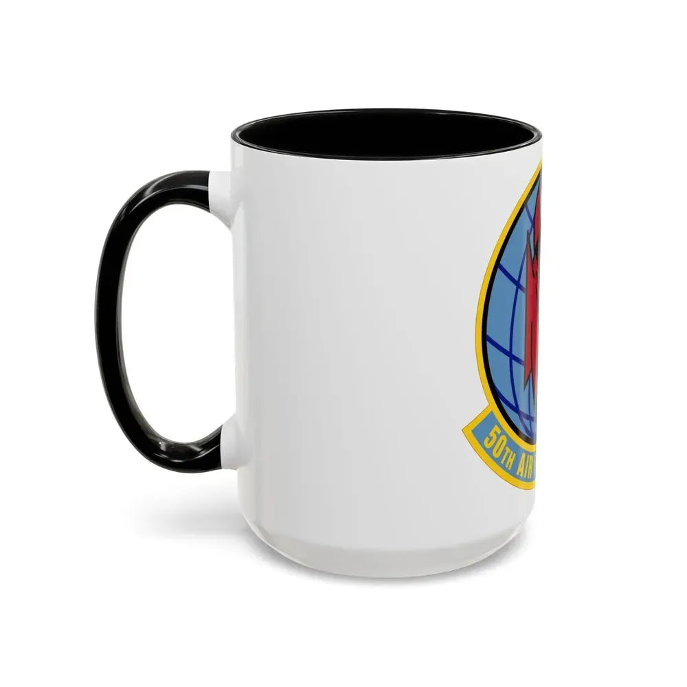 50 Air Refueling Squadron AMC (U.S. Air Force) Accent Coffee Mug - Go Mug Yourself