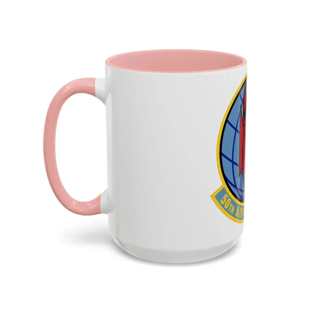50 Air Refueling Squadron AMC (U.S. Air Force) Accent Coffee Mug - Go Mug Yourself