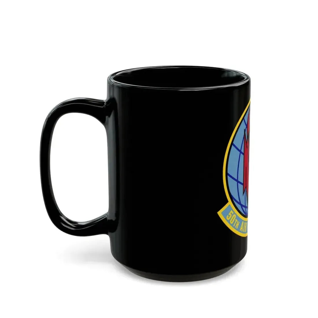 50 Air Refueling Squadron AMC (U.S. Air Force) Black Coffee Mug - Go Mug Yourself