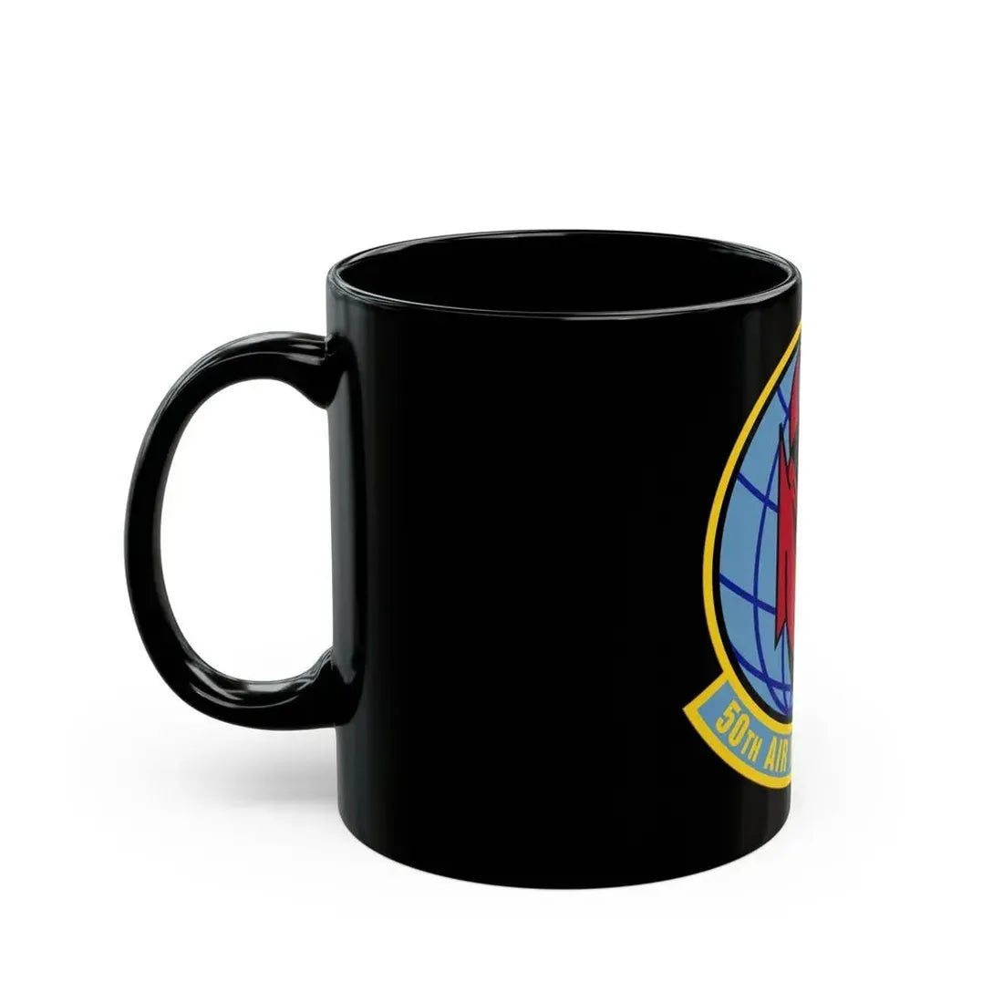 50 Air Refueling Squadron AMC (U.S. Air Force) Black Coffee Mug - Go Mug Yourself