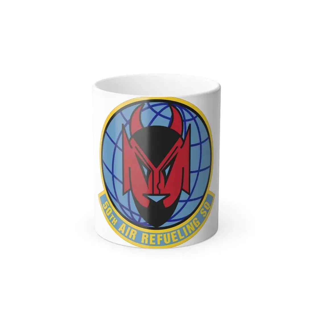 50 Air Refueling Squadron AMC (U.S. Air Force) Color Changing Coffee Mug 11oz - Go Mug Yourself