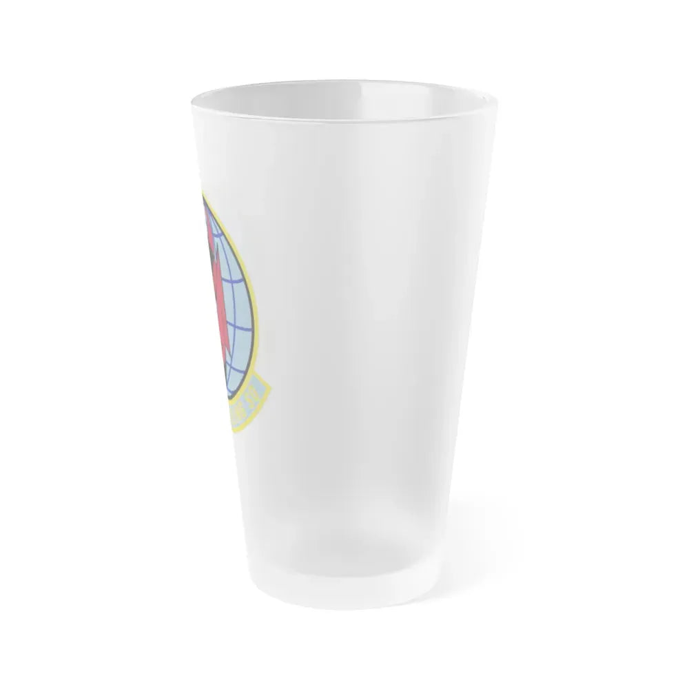 50 Air Refueling Squadron AMC (U.S. Air Force) Frosted Pint Glass 16oz - Go Mug Yourself