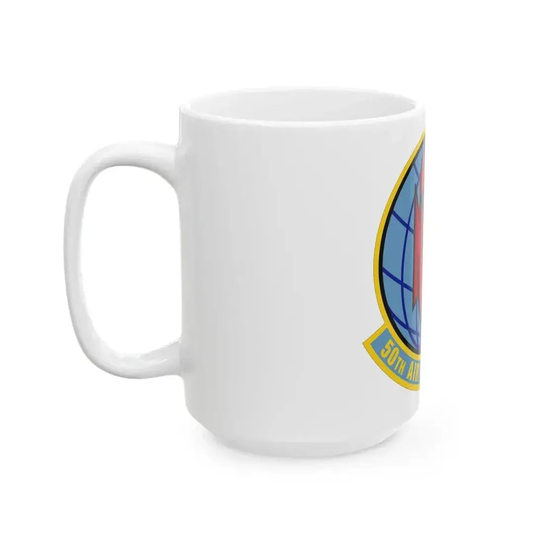 50 Air Refueling Squadron AMC (U.S. Air Force) White Coffee Mug - Go Mug Yourself