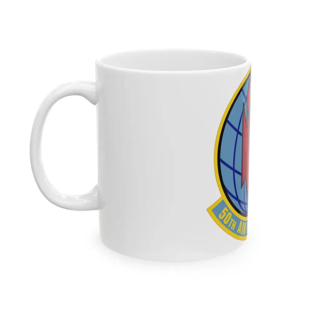 50 Air Refueling Squadron AMC (U.S. Air Force) White Coffee Mug - Go Mug Yourself